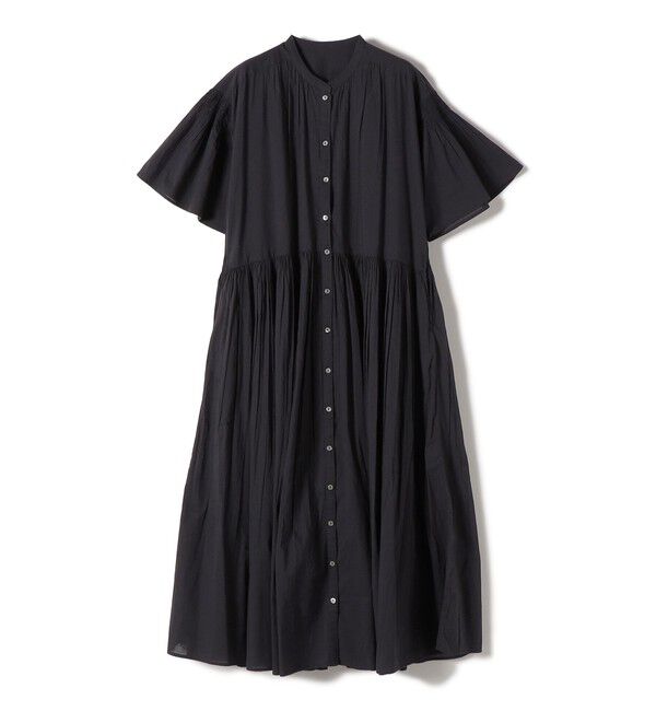SHIPS for women「【SHIPS別注】Fanaka:〈手洗い可能〉ストライプ ドビー 羽織 ワンピース」|ワンピース|