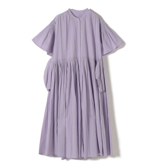 SHIPS for women「【SHIPS別注】Fanaka:〈手洗い可能〉ストライプ ドビー 羽織 ワンピース」|ワンピース|