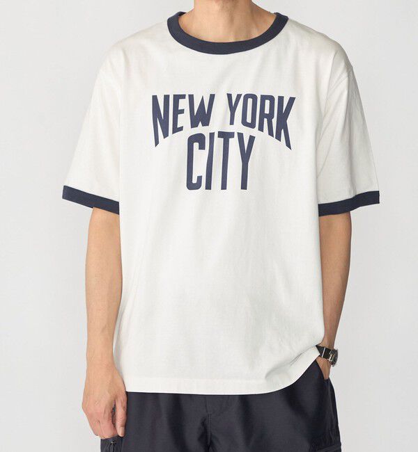 SHIPS「WORN FREE: ジョン レノン プリント Tシャツ」|Tシャツ・カットソー|