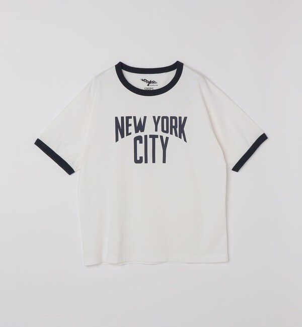 SHIPS「WORN FREE: ジョン レノン プリント Tシャツ」|Tシャツ・カットソー|