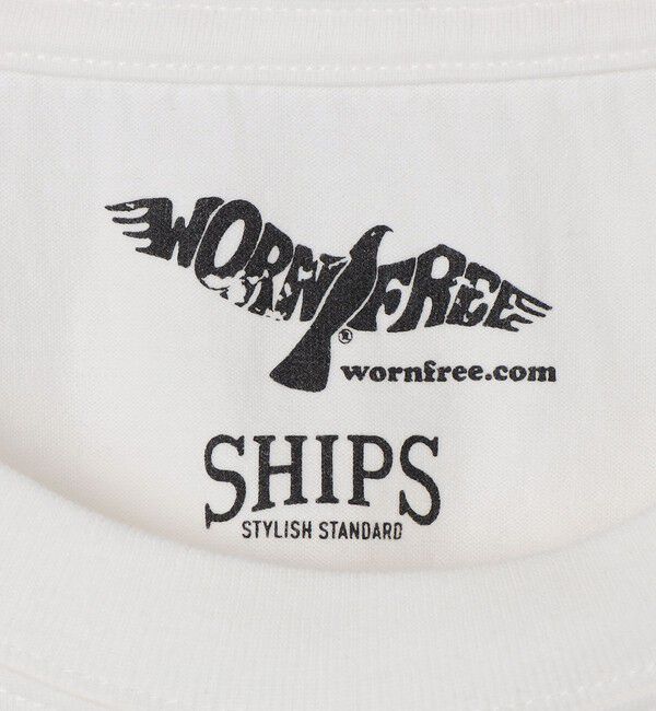 SHIPS「WORN FREE: ジョン レノン プリント Tシャツ」|Tシャツ・カットソー|