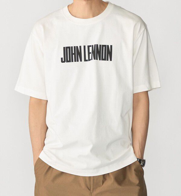 SHIPS「WORN FREE: ジョン レノン プリント Tシャツ」|Tシャツ・カットソー|