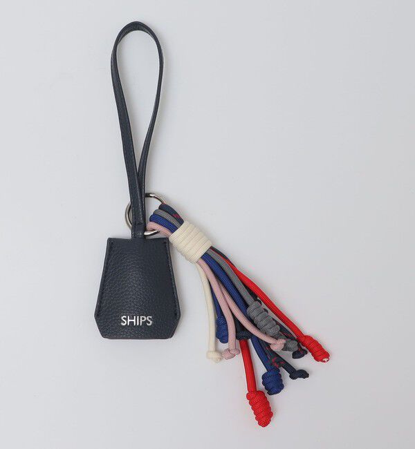 SHIPS「【WEB限定】SHIPS: クロシェット フリンジ キーケース」|チャーム・キーホルダー|