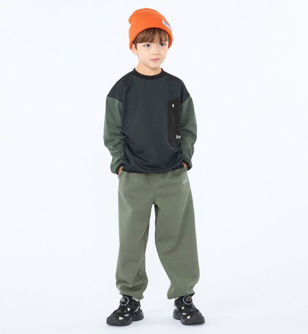 SHIPS KIDS「SHIPS KIDS:120～130cm /〈吸水速乾〉Octa(R) ロングスリーブ カットソー」|Tシャツ・カットソー|