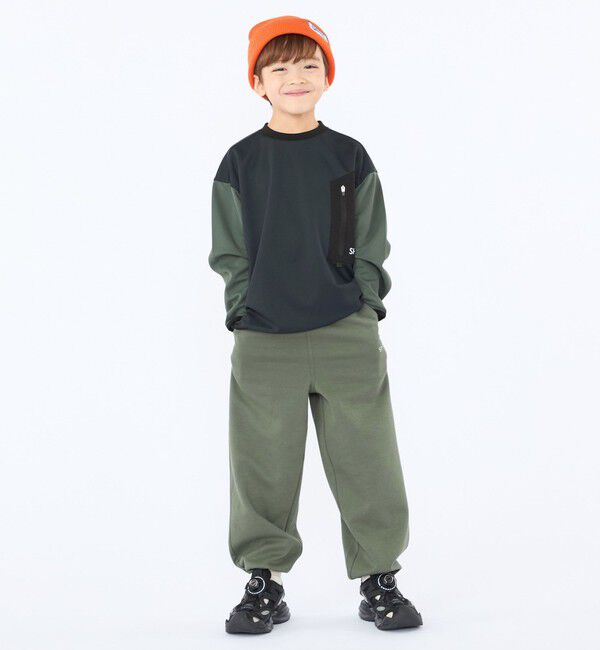 SHIPS KIDS「SHIPS KIDS:120～130cm /〈吸水速乾〉Octa(R) ロングスリーブ カットソー」|Tシャツ・カットソー|