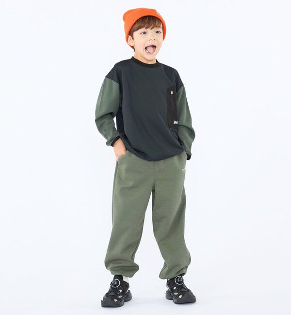 SHIPS KIDS「SHIPS KIDS:120～130cm /〈吸水速乾〉Octa(R) ロングスリーブ カットソー」|Tシャツ・カットソー|