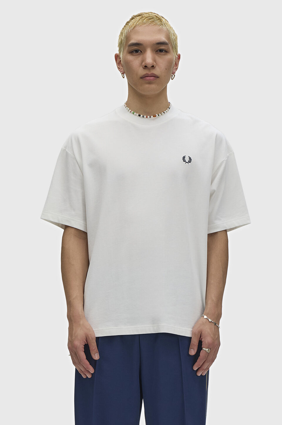 FRED PERRY 「Back Print Laurel Wreath T-Shirt／ロゴバックプリントローレルリースTシャツ」|Tシャツ・カットソー|