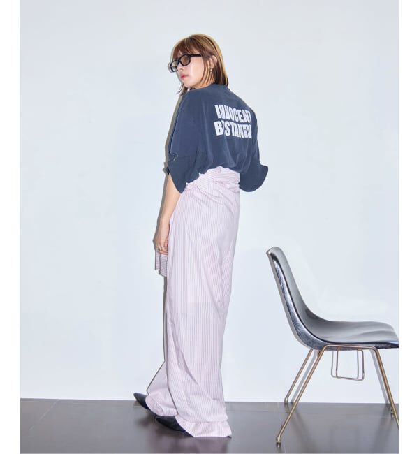  「《追加予約2》SHIRT ジャンプスーツ」|オールインワン|