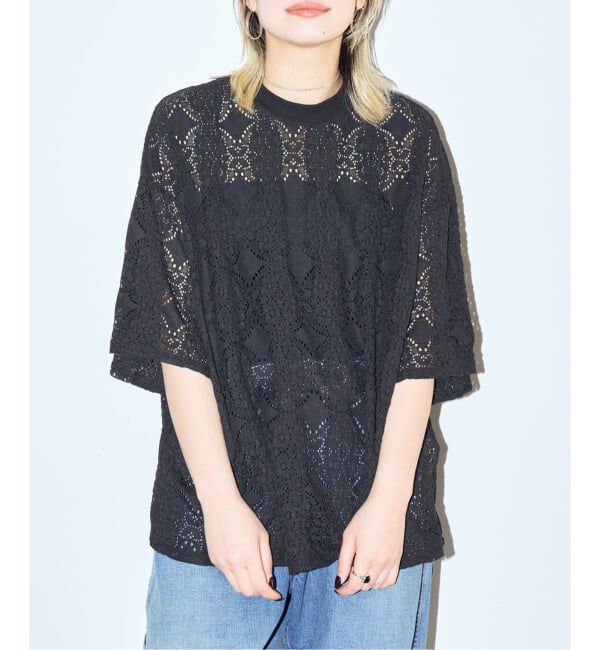  「《追加予約5》LACE Tシャツ」|Tシャツ・カットソー|