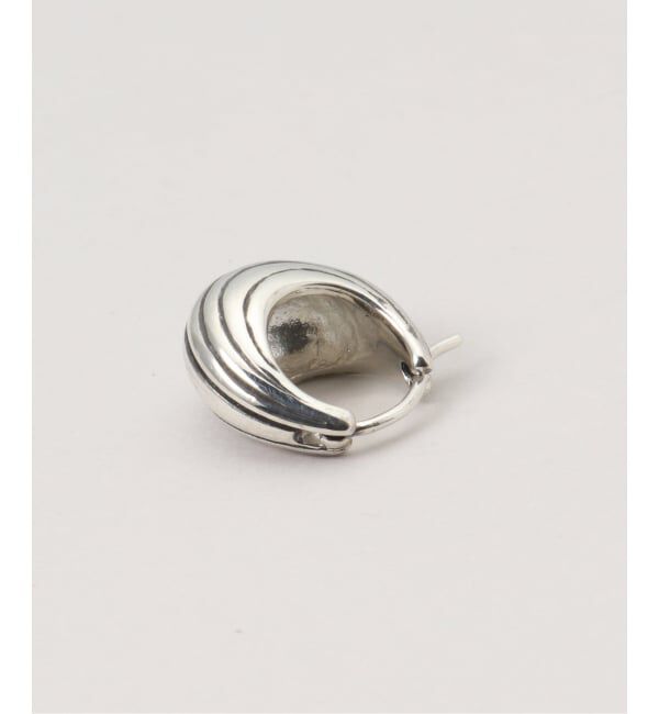 EYETHINK「R.ALAGAN SHIMA HOOPS SILVER」|ピアス|