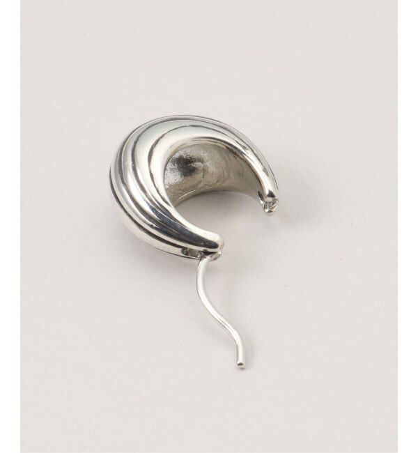 EYETHINK「R.ALAGAN SHIMA HOOPS SILVER」|ピアス|