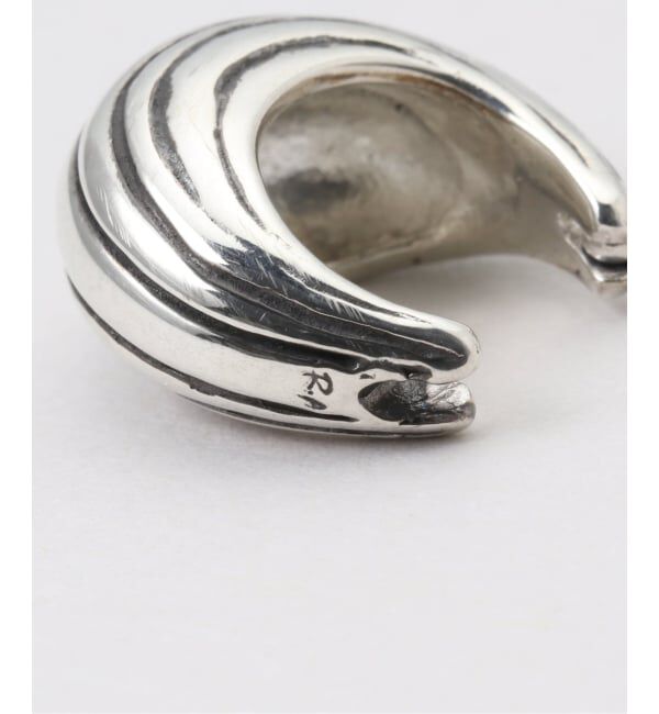 EYETHINK「R.ALAGAN SHIMA HOOPS SILVER」|ピアス|