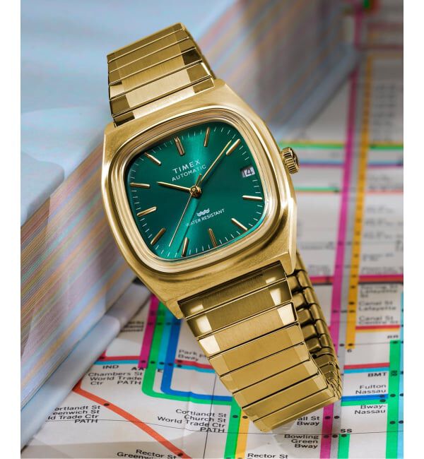 HIROB「TIMEX E-Line Automatic tx-tw2y67700」|腕時計|