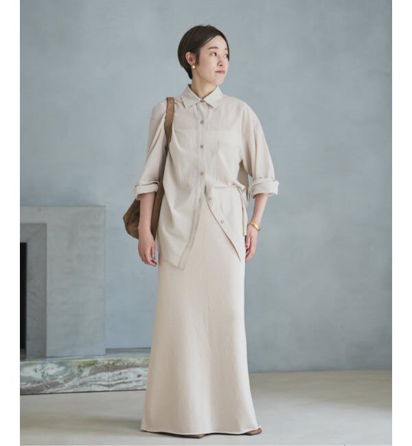 Plage「Paper mix knit スカート」|スカート|