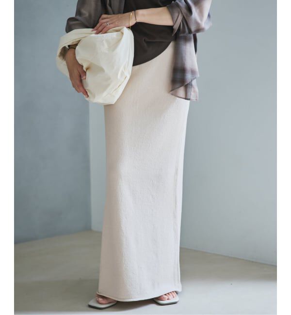 Plage「Paper mix knit スカート」|スカート|