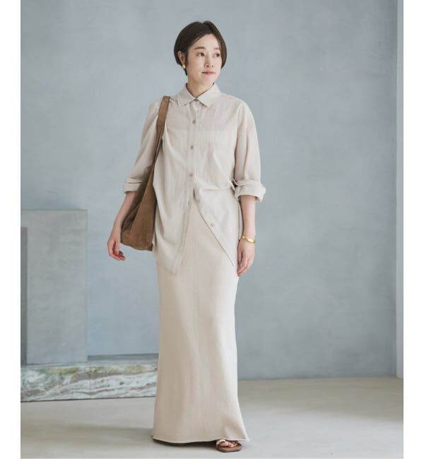 Plage「Paper mix knit スカート」|スカート|