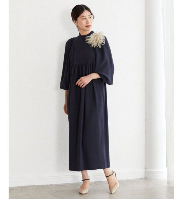 VERMEIL par iena「《追加2》シルクオーガンジーコサージュ」|ブローチ・コサージュ|