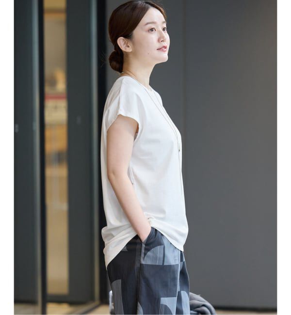 IENA「《新色あり/追加8》ラウンドテールプルオーバー」|Tシャツ・カットソー|