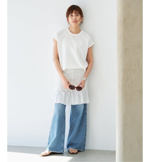 IENA「《新色あり/追加8》ラウンドテールプルオーバー」|Tシャツ・カットソー|