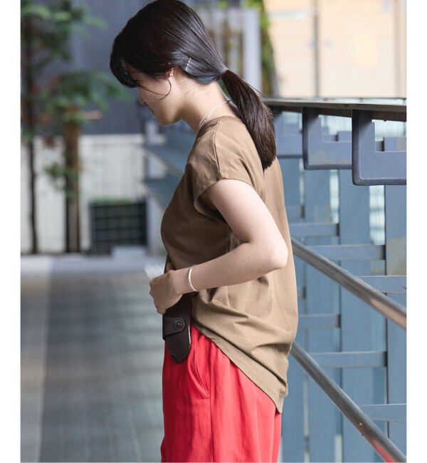 IENA「《新色あり/追加8》ラウンドテールプルオーバー」|Tシャツ・カットソー|