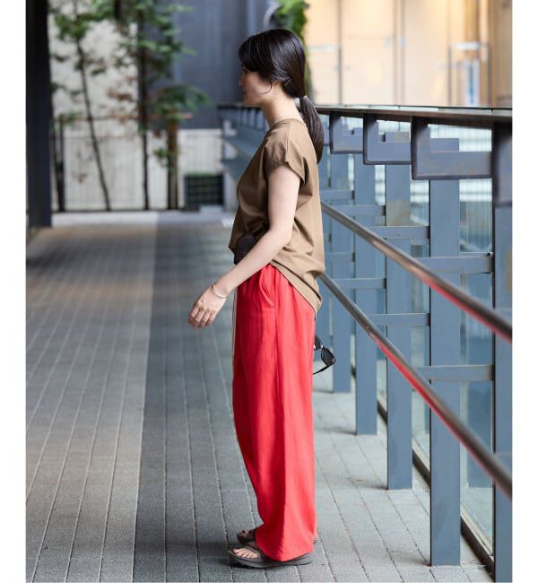 IENA「《新色あり/追加8》ラウンドテールプルオーバー」|Tシャツ・カットソー|