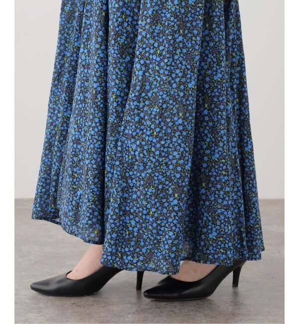 IENA LA BOUCLE「IENA LA BOUCLE Flower プリントワンピース」|ワンピース|