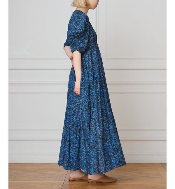 IENA LA BOUCLE「IENA LA BOUCLE Flower プリントワンピース」|ワンピース|