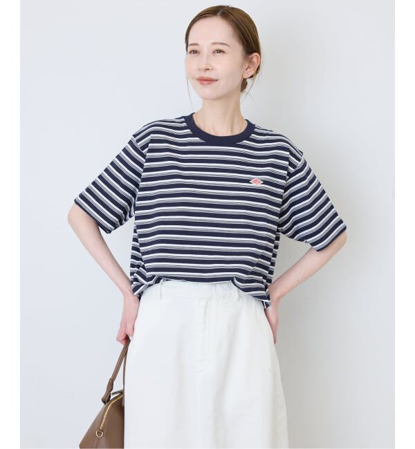 SLOBE IENA「DANTON/ダントン マルチストライプTシャツ #DT-C0404」|Tシャツ・カットソー|