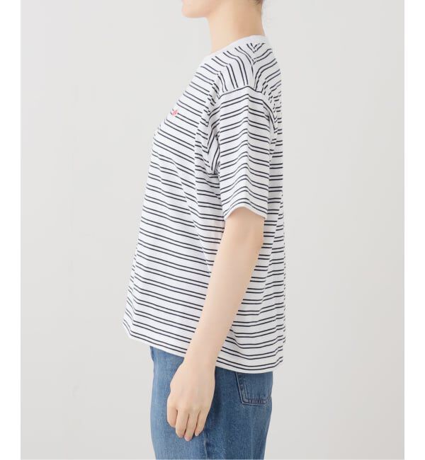 SLOBE IENA「DANTON/ダントン マルチストライプTシャツ #DT-C0404」|Tシャツ・カットソー|