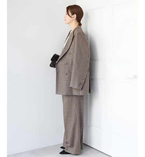 IENA「《予約》COUTURE D'ADAM/クチュールドアダム 別注 Shepherd Check JK 26AW-005」|テーラードジャケット|