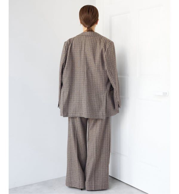 IENA「《予約》COUTURE D'ADAM/クチュールドアダム 別注 Shepherd Check JK 26AW-005」|テーラードジャケット|