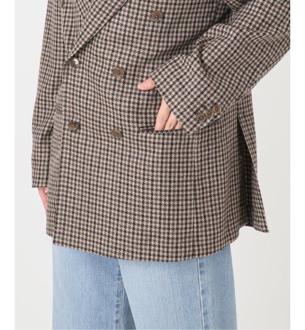 IENA「《予約》COUTURE D'ADAM/クチュールドアダム 別注 Shepherd Check JK 26AW-005」|テーラードジャケット|