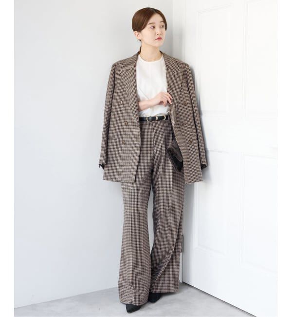 IENA「《予約》COUTURE D'ADAM/クチュールドアダム 別注 Shepherd Check JK 26AW-005」|テーラードジャケット|