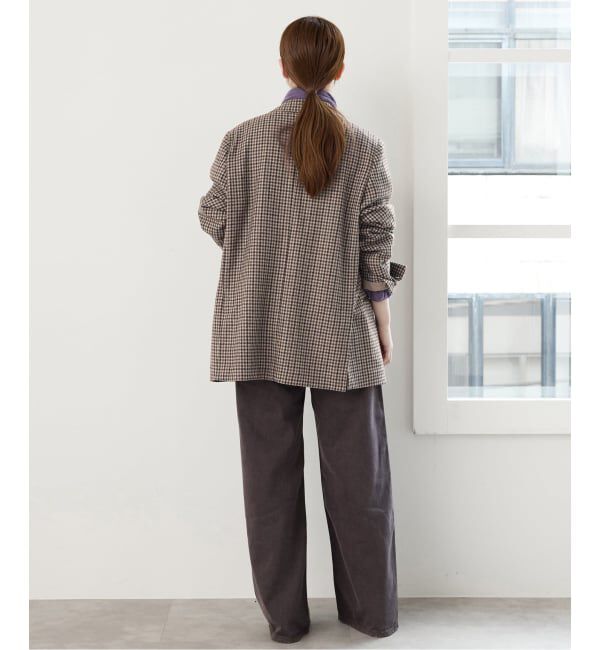 IENA「《予約》COUTURE D'ADAM/クチュールドアダム 別注 Shepherd Check JK 26AW-005」|テーラードジャケット|