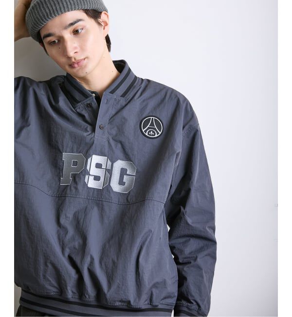 Paris Saint-Germain「【Paris Saint-Germain / パリ・サン＝ジェルマン】 JP Snapline Henley Piste」|ブルゾン・スタジャン|