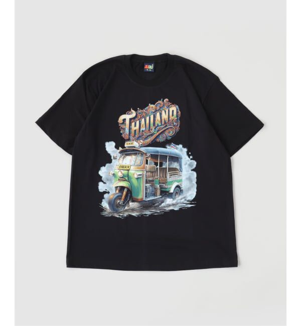 417 EDIFICE「JOLIGOLF / ジョリゴルフ souvenir tee black」|Tシャツ・カットソー|ブラック