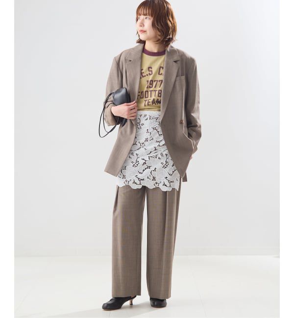 journal standard L'essage「ケミカルコードレース ラップスカート」|スカート|