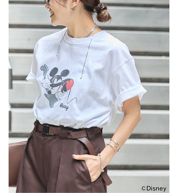 JOURNAL STANDARD「MICKEY /JS ROCK  Tシャツ」|Tシャツ・カットソー|