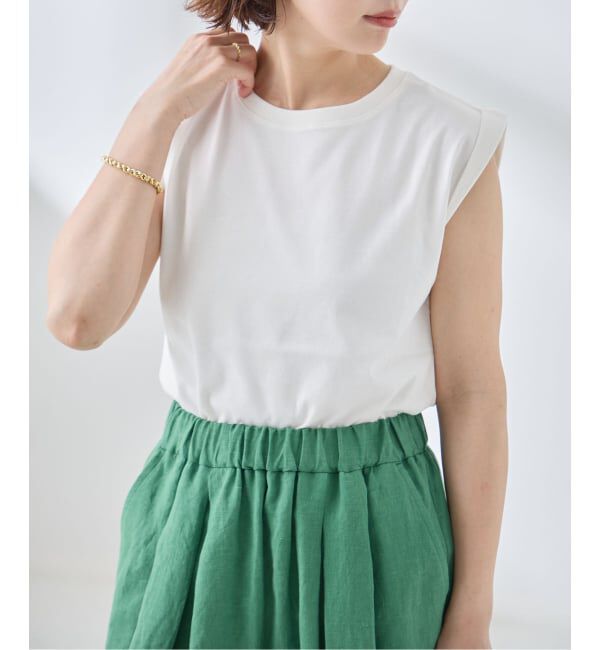 journal standard L'essage「スワイーノースリーブプルオーバー」|Tシャツ・カットソー|ホワイト
