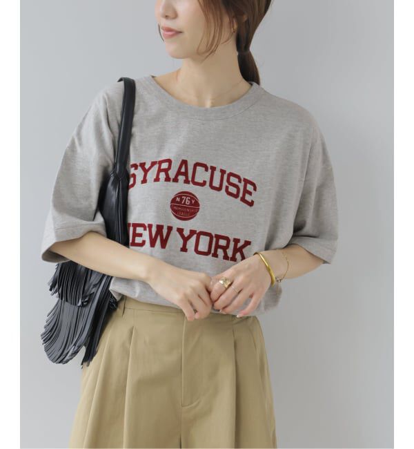 JOURNAL STANDARD relume「フロッキーロゴTEE」|Tシャツ・カットソー|グレーA