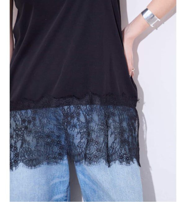 JOURNAL STANDARD「《追加4》レースヘムシアータンク」|Tシャツ・カットソー|