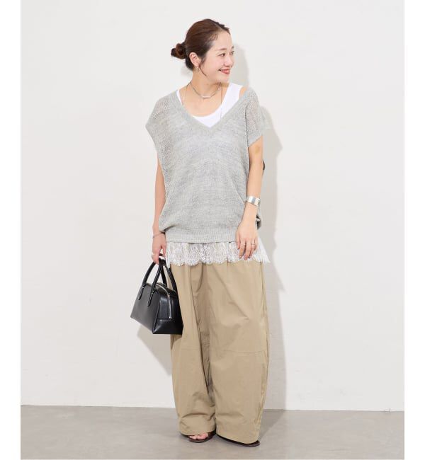 JOURNAL STANDARD「《追加4》レースヘムシアータンク」|Tシャツ・カットソー|