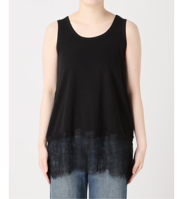 JOURNAL STANDARD「《追加4》レースヘムシアータンク」|Tシャツ・カットソー|