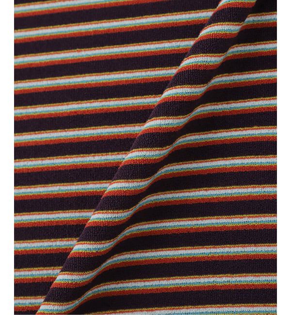 JOURNAL STANDARD「パイルボーダースキッパープルオーバー」|Tシャツ・カットソー|