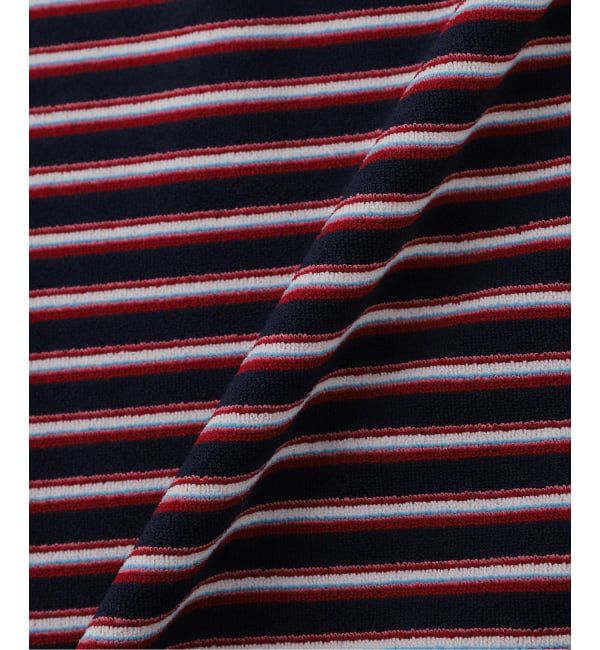 JOURNAL STANDARD「パイルボーダースキッパープルオーバー」|Tシャツ・カットソー|