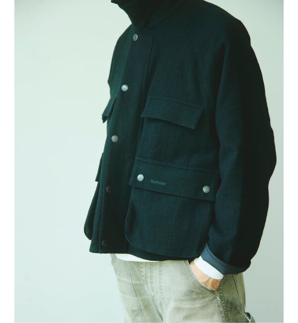 JOURNAL STANDARD「《予約》Barbour / バブアー 別注 ウール クロップド オールドビデール」|その他|