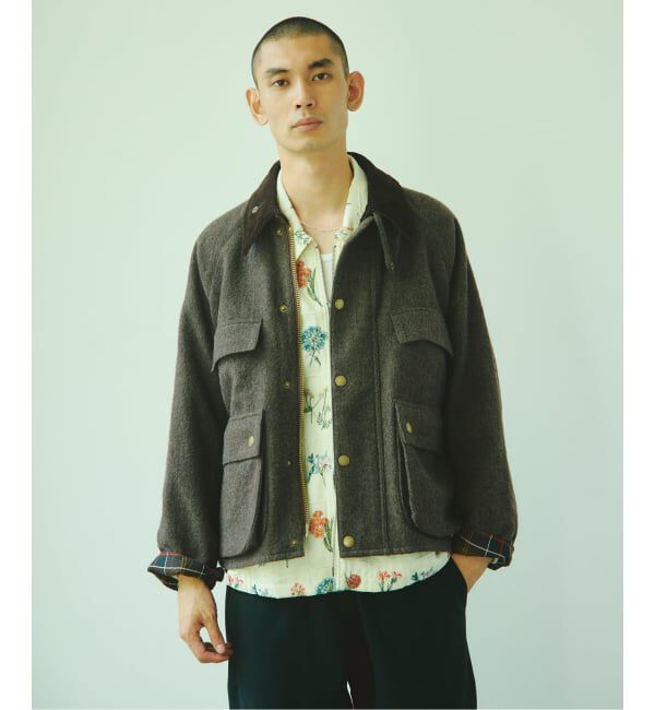 JOURNAL STANDARD「《予約》Barbour / バブアー 別注 ウール クロップド オールドビデール」|その他|