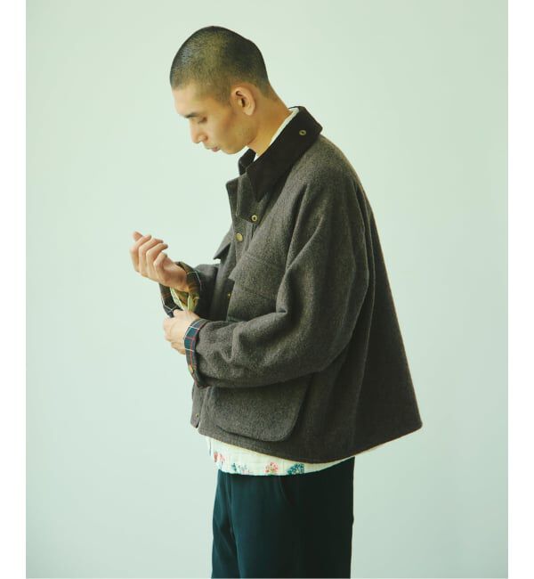 JOURNAL STANDARD「《予約》Barbour / バブアー 別注 ウール クロップド オールドビデール」|その他|