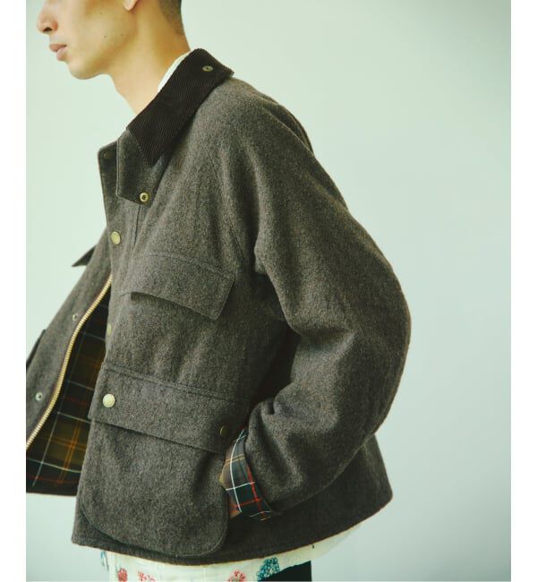 JOURNAL STANDARD「《予約》Barbour / バブアー 別注 ウール クロップド オールドビデール」|その他|