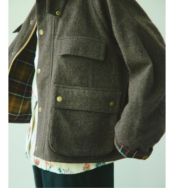 JOURNAL STANDARD「《予約》Barbour / バブアー 別注 ウール クロップド オールドビデール」|その他|
